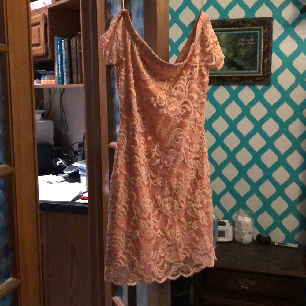 Off the shoulder dress